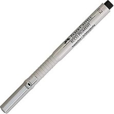 AyrStore Faber-Castell Ecco Pigment Teknik Çizim Kalemi, 0.2 mm Uç, Işık ve Su Geçirmez Mürekkep, Cetvel ve