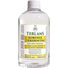 AyrStore Kokusuz Terebentin 500 ml Tamamen Kokusuz Yağlı Boya Inceltici