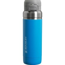 Stanley Go Quick Flip Paslanmaz Çelik Termos, Mavi (Azure), 1.06 Litre
