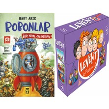 İlk Genç Timaş Robonlar 2 Bir Hayal Operasyonu (Mert Arık) ve Levent Iz Peşinde 5 Set - (5 Kitap)