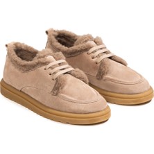 Selin Soylu Kadın Hakiki Deri Kürklü Bot Günlük Bot & Botty