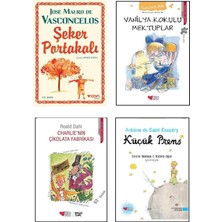 Can Yayınları Şeker Portakalı, Charlie'nin Çikolata Fabrikası, Küçük Prens, Vanilya Kokulu Mektuplar