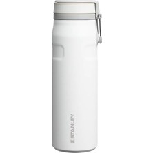 Stanley The Iceflow™ Twist & Flip Termos Su Şişesi, Beyaz (Frost), 1.06 Litre