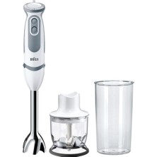 Braun Multiquick 5 El Tipi Blender Seti MQ5220WH 800 - 1200 Watt Güç ve 30 ml Kapasite