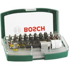 Bosch Uç Seti, Yeşil, 32 Adet