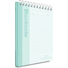 AyrStore Faber-Castell Bloknot Pastel Renk A4 80 Yaprak Kareli