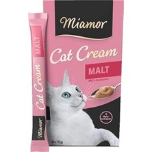 AyrStore Malt Cream Kedi Ödül Maması 6×15G (11 Adet)