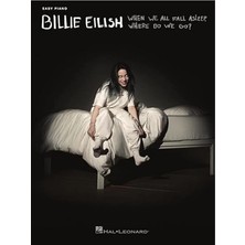 AyrStore Billie Eilish - When We All Fall Asleep, Where Do We Go?: Easy Piano Songbook