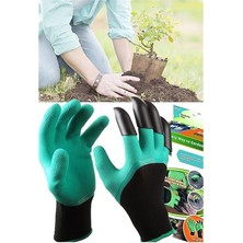 AyrStore Toprak Kazma Ekme Çapalama Için Korumalı Bahçe Bahçivan Eldiveni