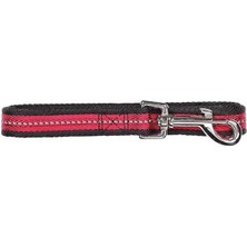 AyrStore Pawise Refrektörlü Kırmızı Naylon Köpek Gezdirme Tasması 1,2 mt