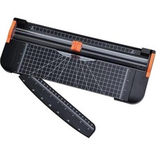 AyrStore Sürgülü Giyotin Cetvelli Kağıt Kesme Makinesi