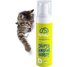 AyrStore Yavru ve Hassas Ciltli Kediler Için Kuru Şampuan, Doğal Tüy Bakım Ürünü, Durulanmayan Susuz