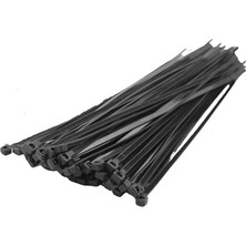 AyrStore 100 Adet Kablo Bağı Seti, Amerikan Kelepçesi, Cırt Elektrik Kablo Bağı, Dayanıklı ve Çok