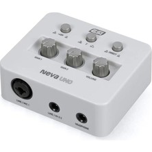 AyrStore Neva Uno | 2-Giriş/2-Çıkış 24BIT/192KHZ Usb-C Ses Kartı (Windows|mac|ios Uyumlu)