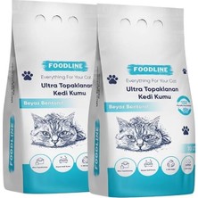 AyrStore Marsilya Sabunu Kokulu Ince Taneli Bentonit Topaklanan Kedi Kumu 10 Lt x 2 Adet