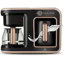 AyrStore KARACA Hatır Plus Mod 5 In 1 Essential Kahve Makinesi Rosie Brown