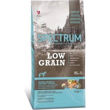 AyrStore Low Grain Somonlu & Hamsili Yaban Mersinli Orta ve Büyük Irk Yetişkin Köpek Maması 12 kg