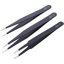 AyrStore 3 Parça Antistatik Cımbız Seti (10-12-13)