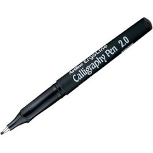AyrStore Ergoline Calligraphy Pen 2.0 Kaligrafi Kalemi, 2.0 Mm, Siyah