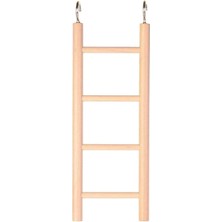 AyrStore Kuş Ahşap Merdiven 4 Basamak 20CM