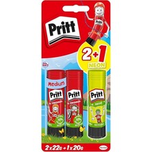 AyrStore Stick Yapıştırıcı 2X22G + 20G (Neon Sarı)