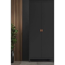 AyrStore Mat Siyah Yapışkanlı Folyo 61 cm x 8 mt