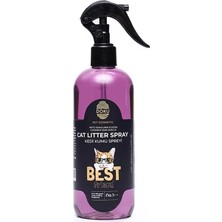 AyrStore Pet Cosmetic Kedi Kumu Spreyi 400 ml | Topaklanma Yapmayan Kedi Kumu Koku Giderici Sprey