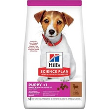 AyrStore Hill's Scıence Plan Küçük Irk Kuzulu & Pirinçli Yavru Köpek Maması 1+0,5 kg