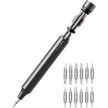 AyrStore Hassas Tornavida Seti, 24'ü 1 Arada Manuel Tornavida Seti, 24 Adet Sert S2 Çelik Uçlu, Manuel