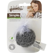 AyrStore Pawise Simple Cat Peluş Oyuncak Top