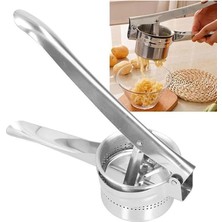 AyrStore Paslanmaz Çelik Patates Püresi Presi, 3'ü 1 Arada Manuel Meyve ve Sebze Presi, Mutfakta