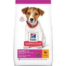 AyrStore Hill's Puppy Small Miniature Küçük Irk Tavuk ve Hindili Yavru Köpek Mamasi 1,5 kg