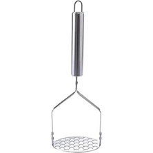 AyrStore Patates Ezeceği Püre Yapıcı Lüks Paslanmaz Metal Patates Ezici 26 cm