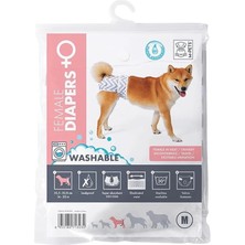 AyrStore M-Pets Dişi Köpekler Için Yıkanabilir Külot (M)
