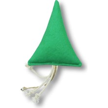 AyrStore Pamuklu ve Doğa Dostu Kedi Oyuncağı Çam Ağacı- Kedi Naneli ve Çıngıraklı