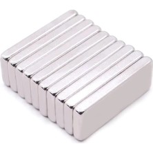 AyrStore Köşeli Neodyum Mıknatıs Magnet 20X10X3 mm - 5 Adet