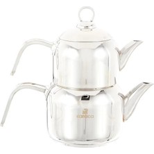 AyrStore Manes Indüksiyon Tabanlı Mini Çaydanlık Takımı Metal