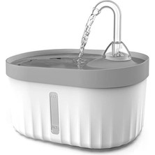 AyrStore Otomatik Kedi Su Pınarı Ultra Sessiz Kedi Su Sebili 40DB USB Bağlantılı 2,3 Lt (Transparan