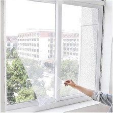 AyrStore Pencere Sinekliği, Çift Kanat Beyaz Tül Sineklik, Sivrisinek Ağı, Sinek Böcek Tutucu