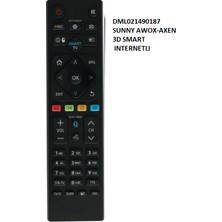 Awox Smart Internetli LCD Tv Kumanda