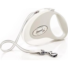 AyrStore Flexi Style M Beden Beyaz 5mt Şerit Tasma