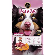 AyrStore Kısırlaştırılmış Yetişkin Köpekler Için Kuzu Etli Kuru Köpek Maması (7 Kg, Kuzu)