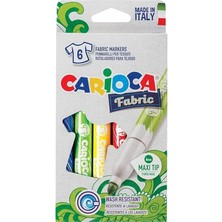AyrStore Keçeli Kumaş Boya Kalemi Maxi 6'li