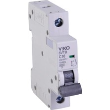 AyrStore 6VTB-1C16 Otomatik Sigorta 6ka C Tipi 1 Kutup 16A
