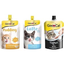 AyrStore Cat Milk Latte 200 Ml+Yoğurt 150 Gr+Puding 150 gr