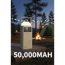 Neffo 50.000 Mah Outdoor LED Işıklı Hızlı Şarj Powerbank – Usb-C & Çoklu Cihaz Desteği