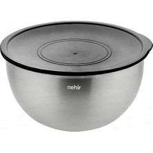 AyrStore Silver Çelik 9 Parça Karıştırma Kabı Takımı