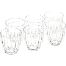 AyrStore Pasabahce Diamond Su Bardağı, Sade, 275 Ml, 6 Parça