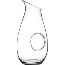 AyrStore Pasabahce Handmade Halo Delikli Eğik Kesim Karaf 750 cc