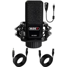 AyrStore MX-2020 Condenser +48V Stüdyo Ses Kayıt Mikrofonu